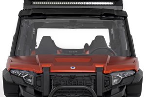 Polaris XPEDITION ADV 5 Ultimate Full Windshield - Rough Country - Scratch Resistant - 2024+